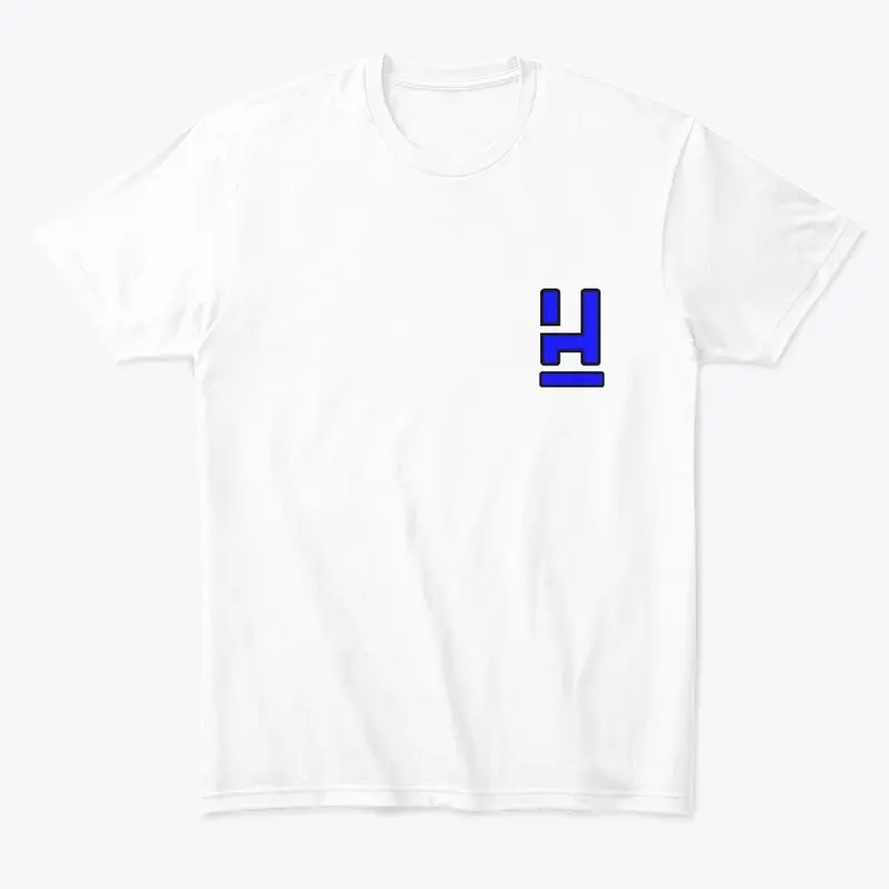 Blue/Black Logo Tee