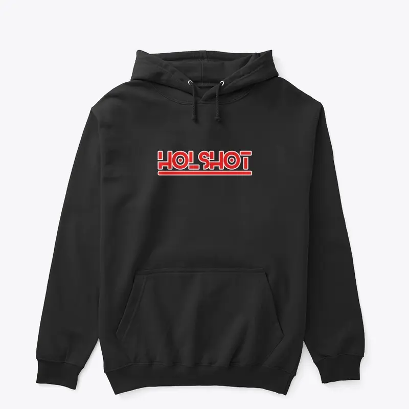 Red/White Logo Classic Hoodie