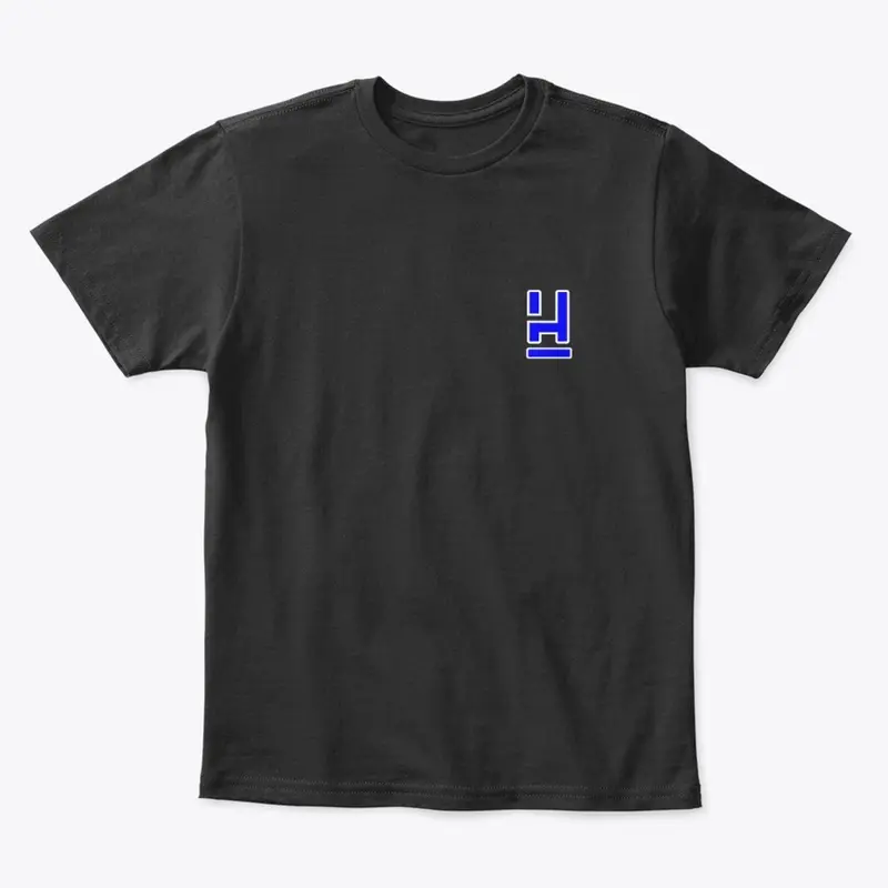 Blue/White Logo Kids Tee