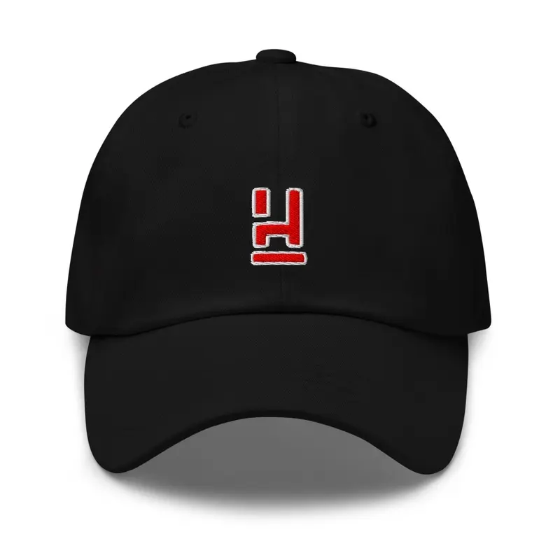 Red/White Logo Dad Cap